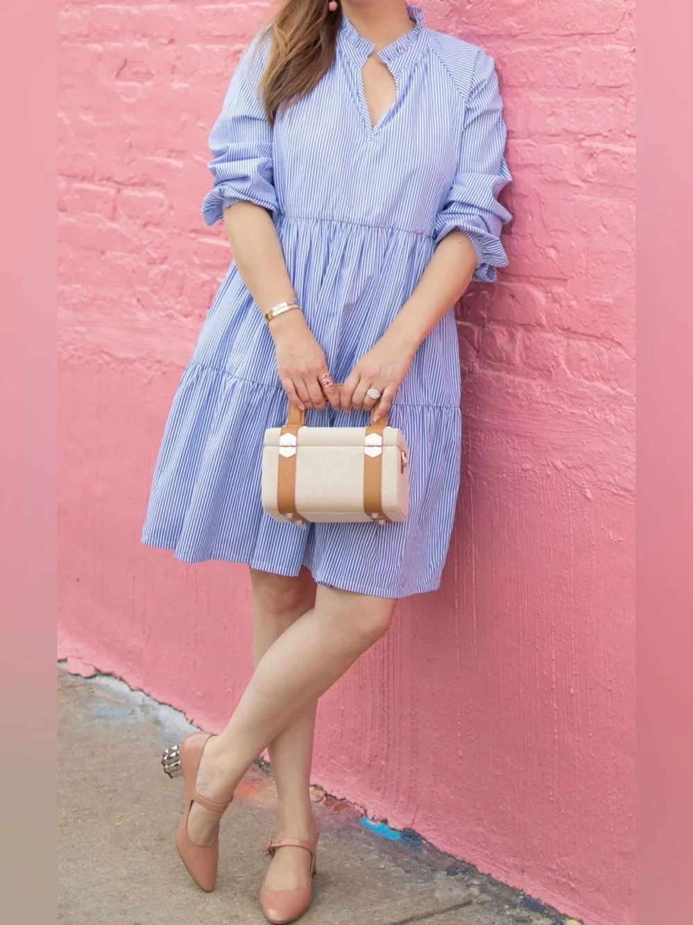 J CREW TIERED DRESS
